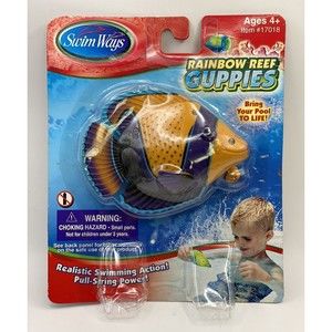 Swim Ways Rainbow Reef Guppies Vintage 2004 New in Package